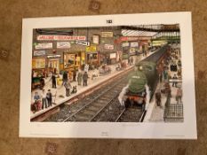 Lewis C Bennett Signed Artist Print | Away Day