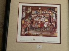 Francis Lennon Signed Artists Print Open All Hours | 1/850