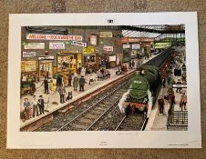 Lewis C Bennett Signed Artist Print | Away Day