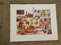 Francis Lennon Signed Artists Print | (Blackpool) Thats The Way to Do It