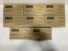 8 x Zoo Hardware - ZUKB64SS Bathroom Lock | Total RRP £131.76