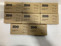 8 x Zoo Hardware ZUKS76EPSS Euro Profile Sash Lock 3"