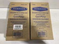 2 x Bobrick B-822 Soap Dispensers | RRP £70.80