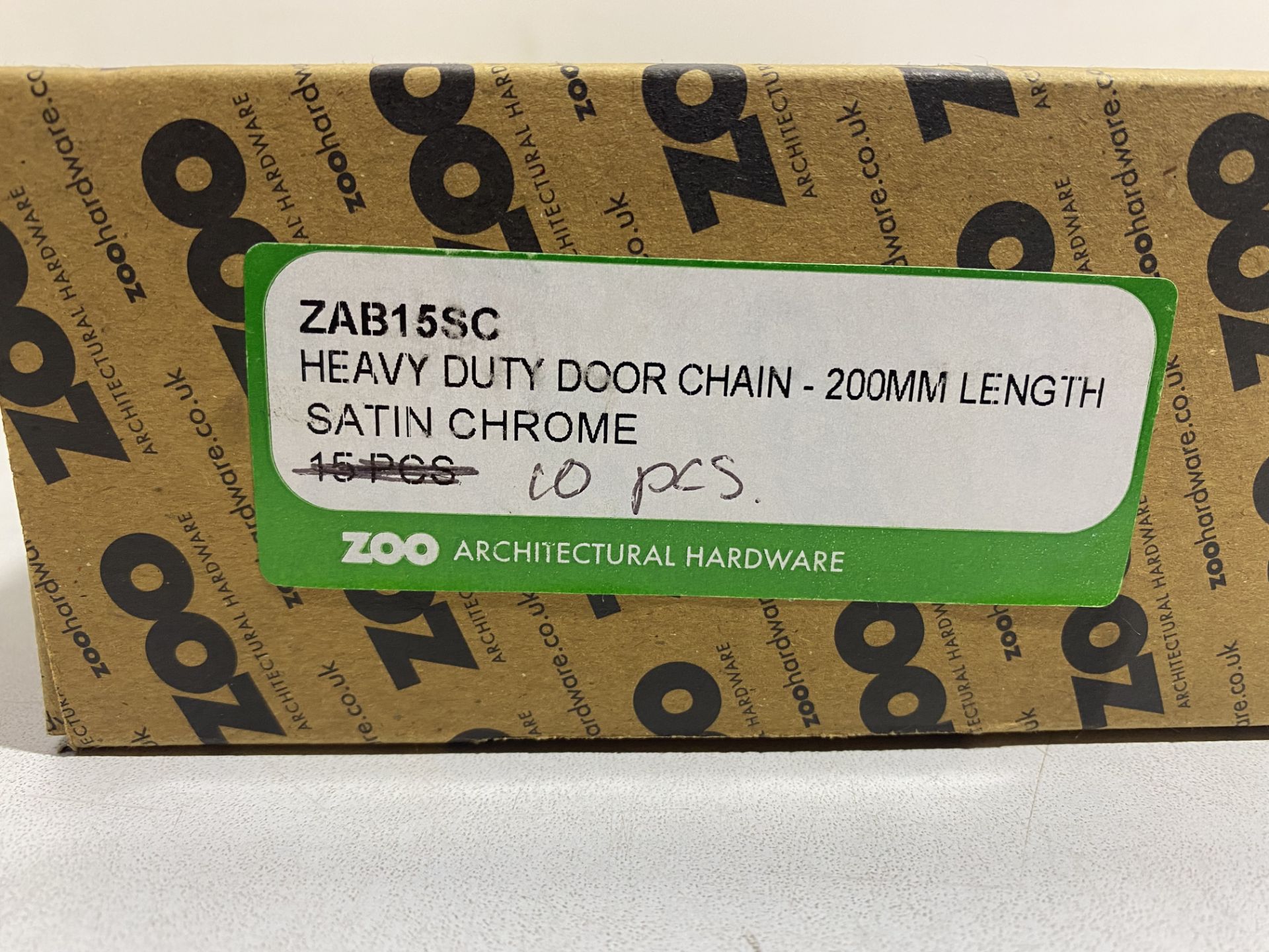 15 x Various Zoo Hardware Heavy Duty Door Chains - Image 2 of 5