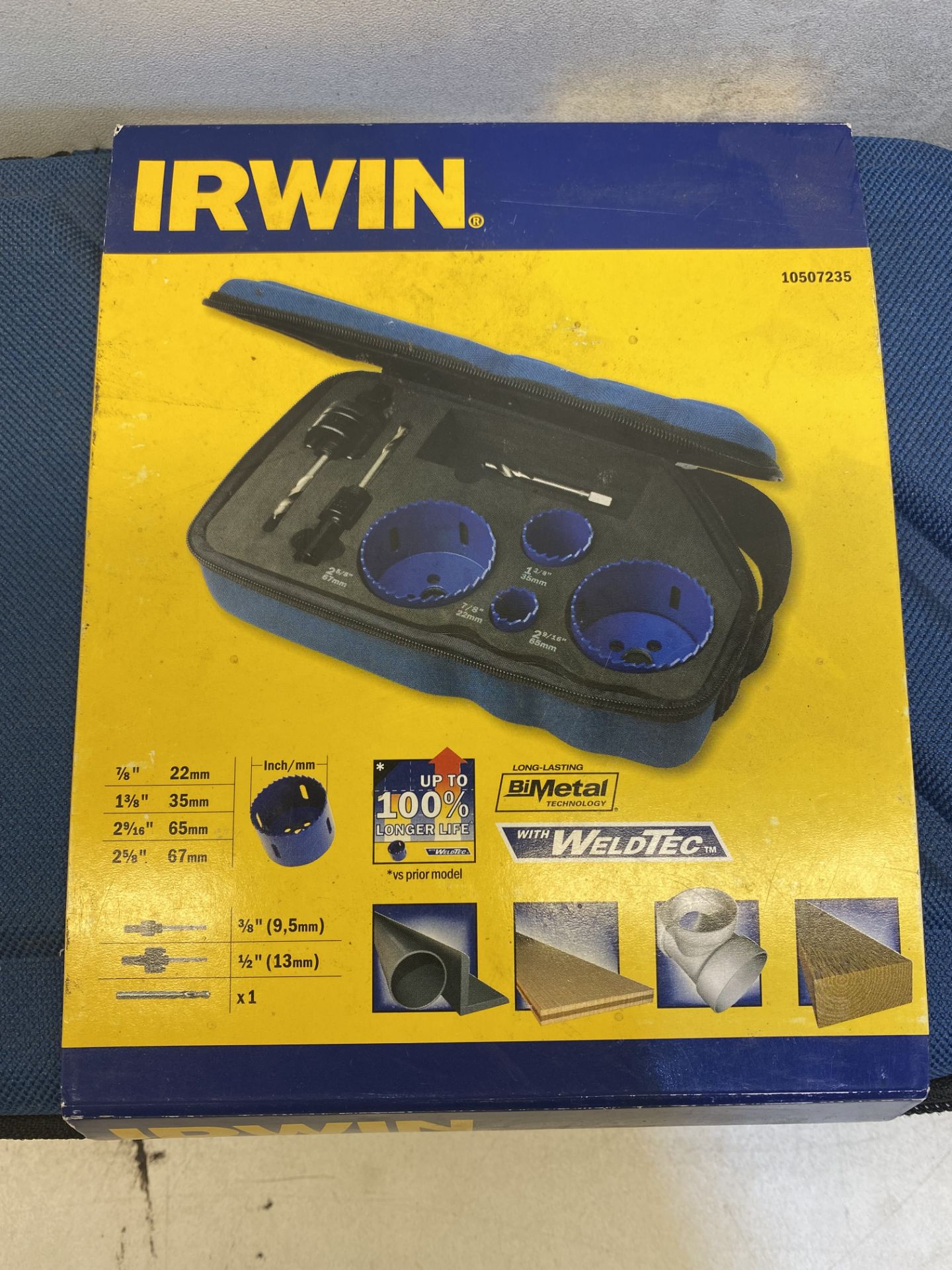 2 x Irwin Bi-metal Holesaw Kit 400 SE | RRP £178 - Image 3 of 4