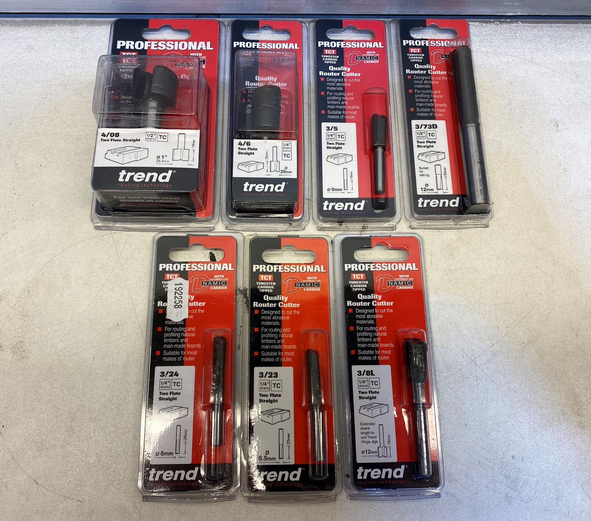 7 x Various Trend Bits & Tool Aaccessories | Total RRP £ 190