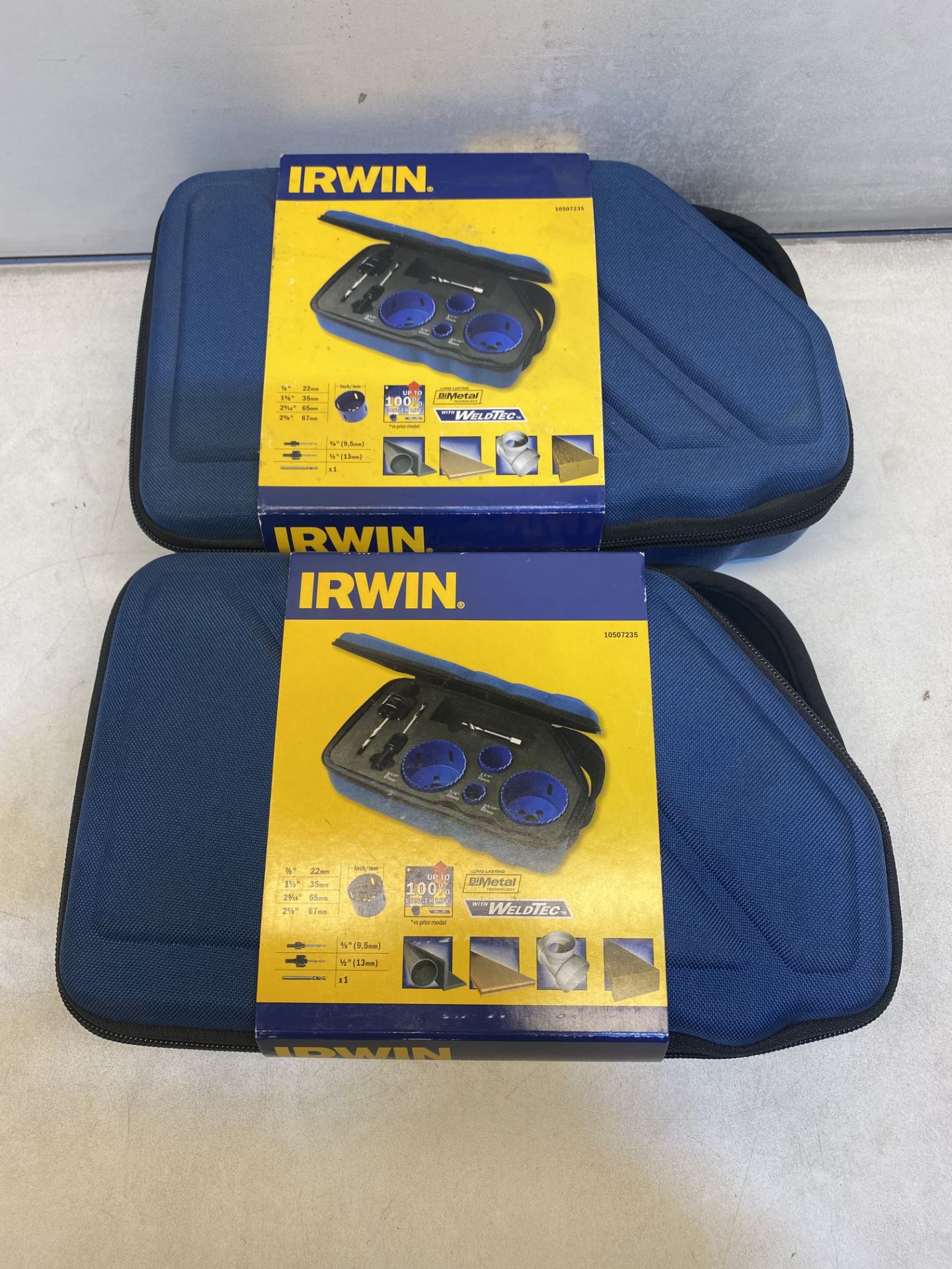 2 x Irwin Bi-metal Holesaw Kit 400 SE | RRP £178 - Image 2 of 4