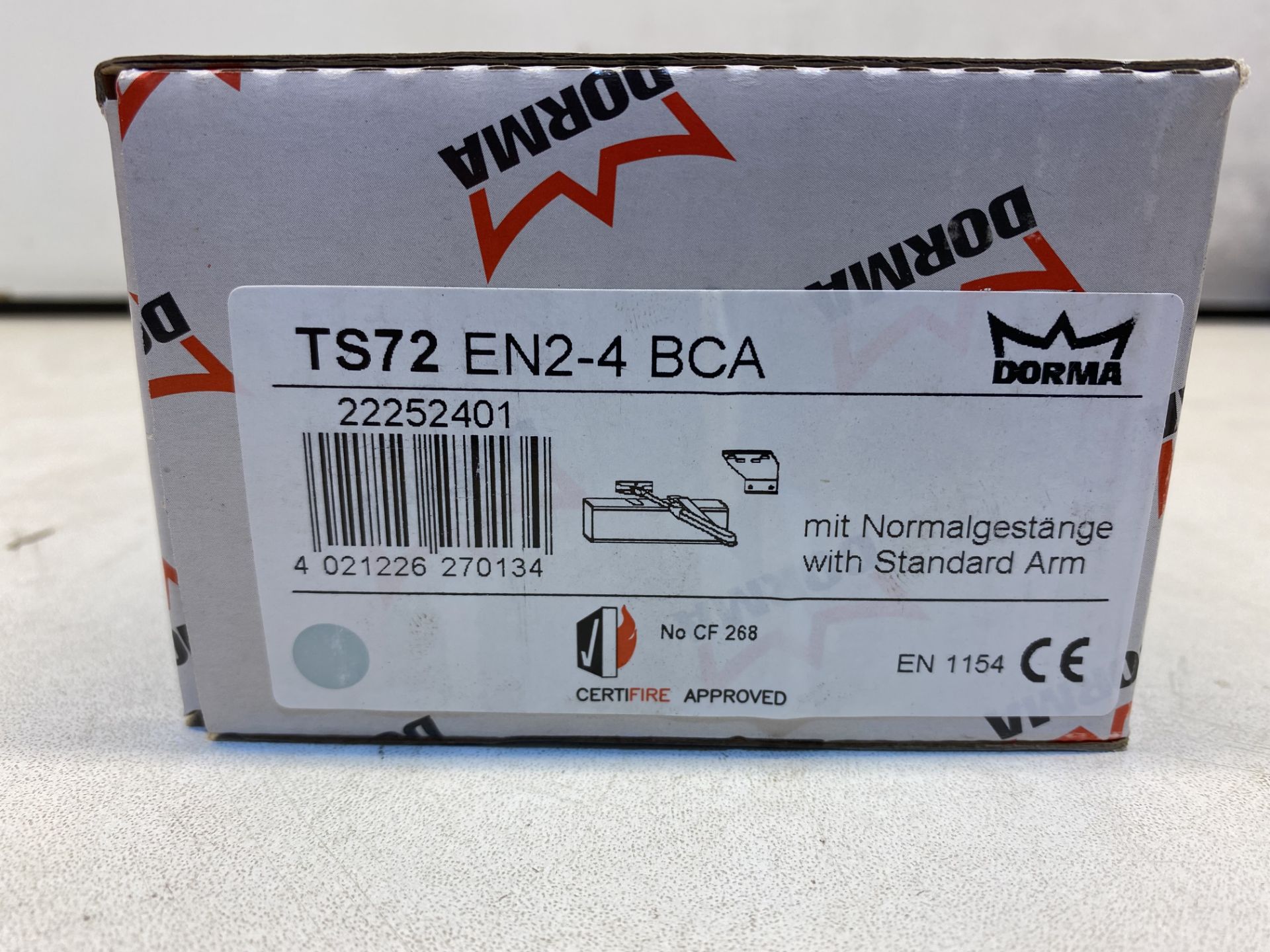 4 x Dorma TS72VBC Overhead Door Closer Size 2-4 | RRP £211 - Image 2 of 2