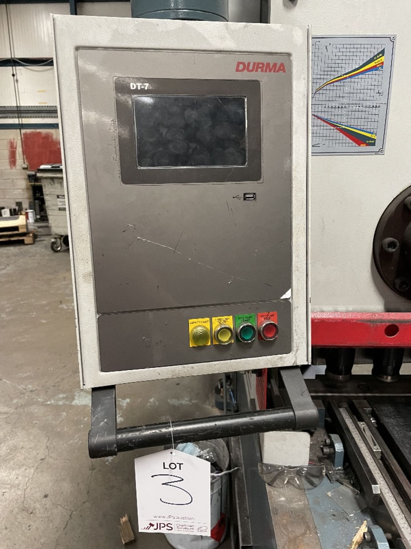 Durma VS4013 4100mm x 13mm Variable Rake Guillotine | 2018 - Image 4 of 19