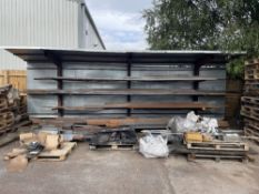 Large Quantity of Offcut Steel Metal Stock as per pictures