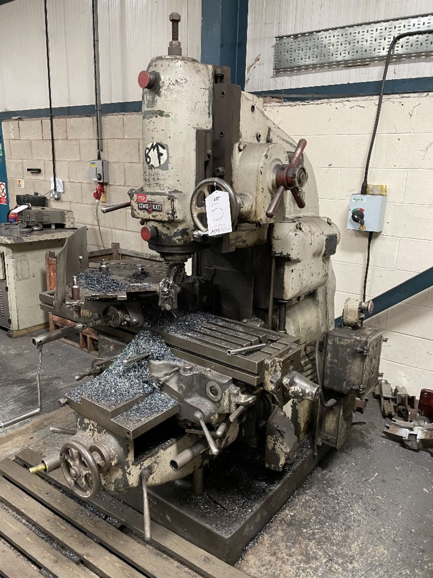 Cincinnati No2 Metal Vertical Milling Machine