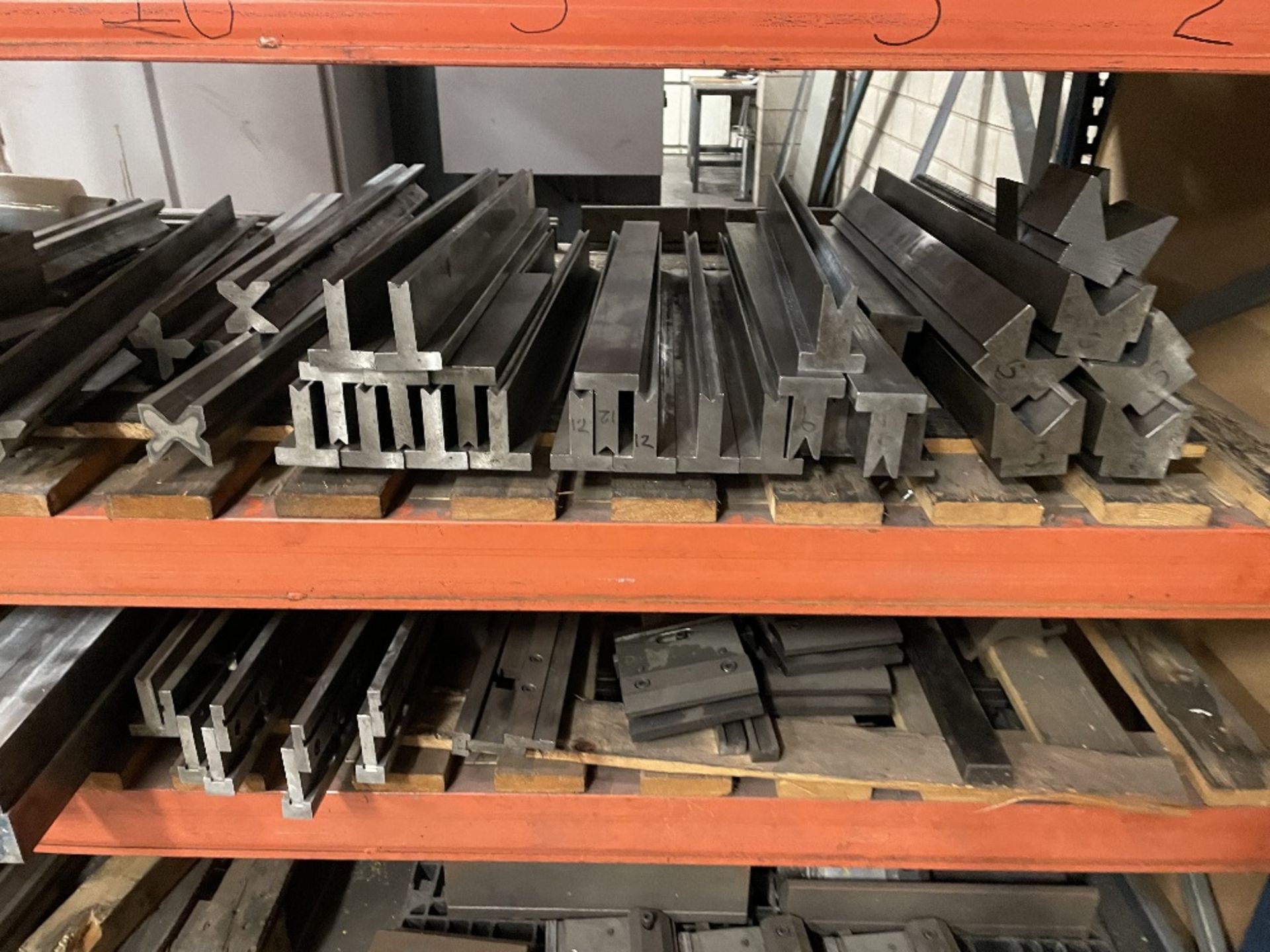 Quantity of Various Pressbrake Tooling as Pictured | RACKING INCLUDED - Image 20 of 21