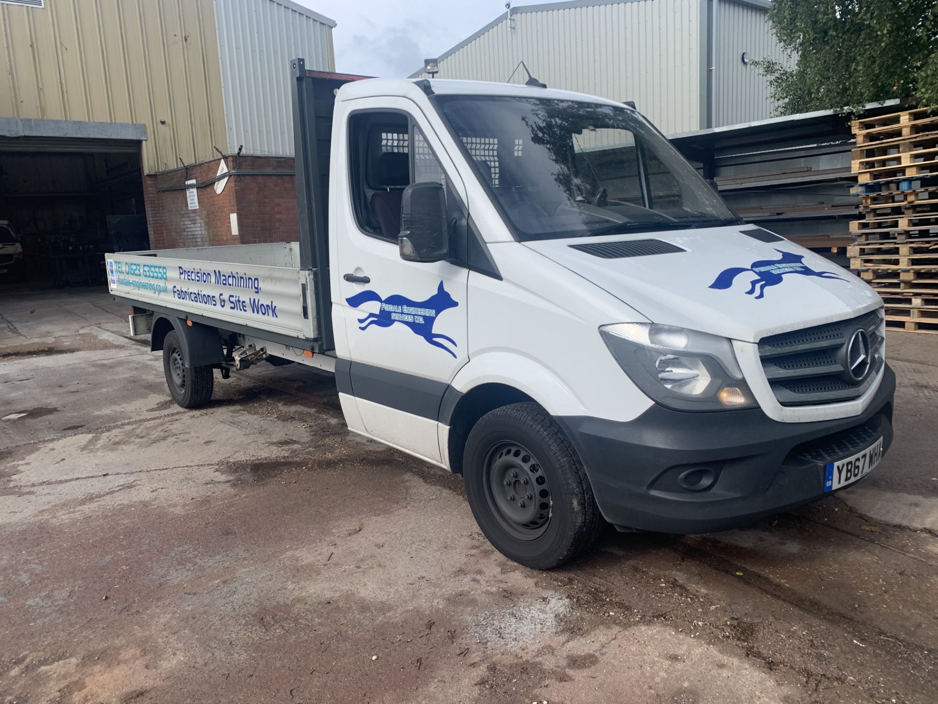 Mercedes-Benz Sprinter 314 CDI Diesel Dropside Flatbed Lorry | YB67 WHA | 224,893 Miles