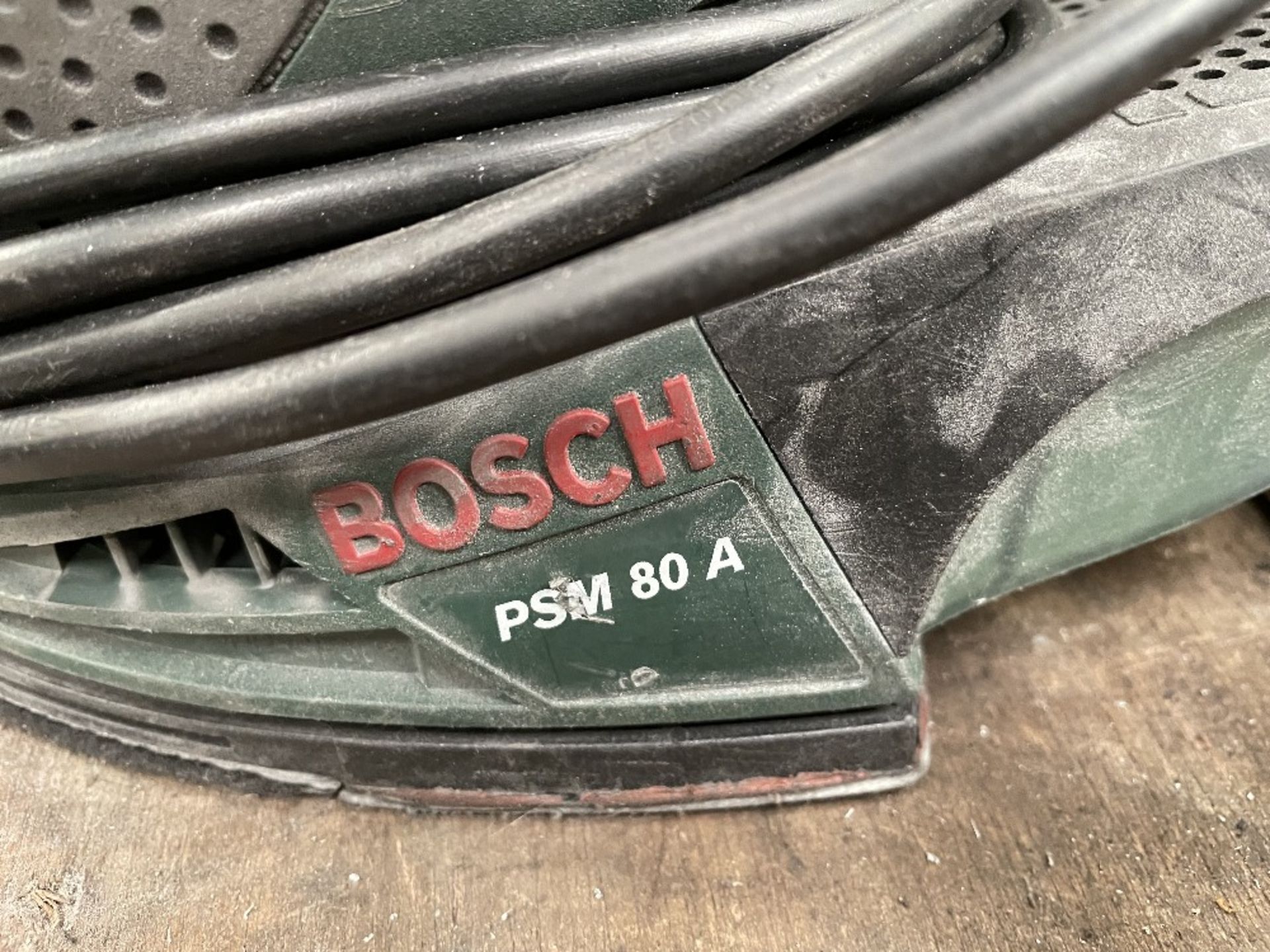 Bosch PSM 80 A Set Multi Sander in Case w/ Spare Sanding Sheets - Image 2 of 5