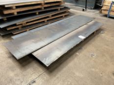2 x 10mm Sheets of Steel in Various Sizes | See Description