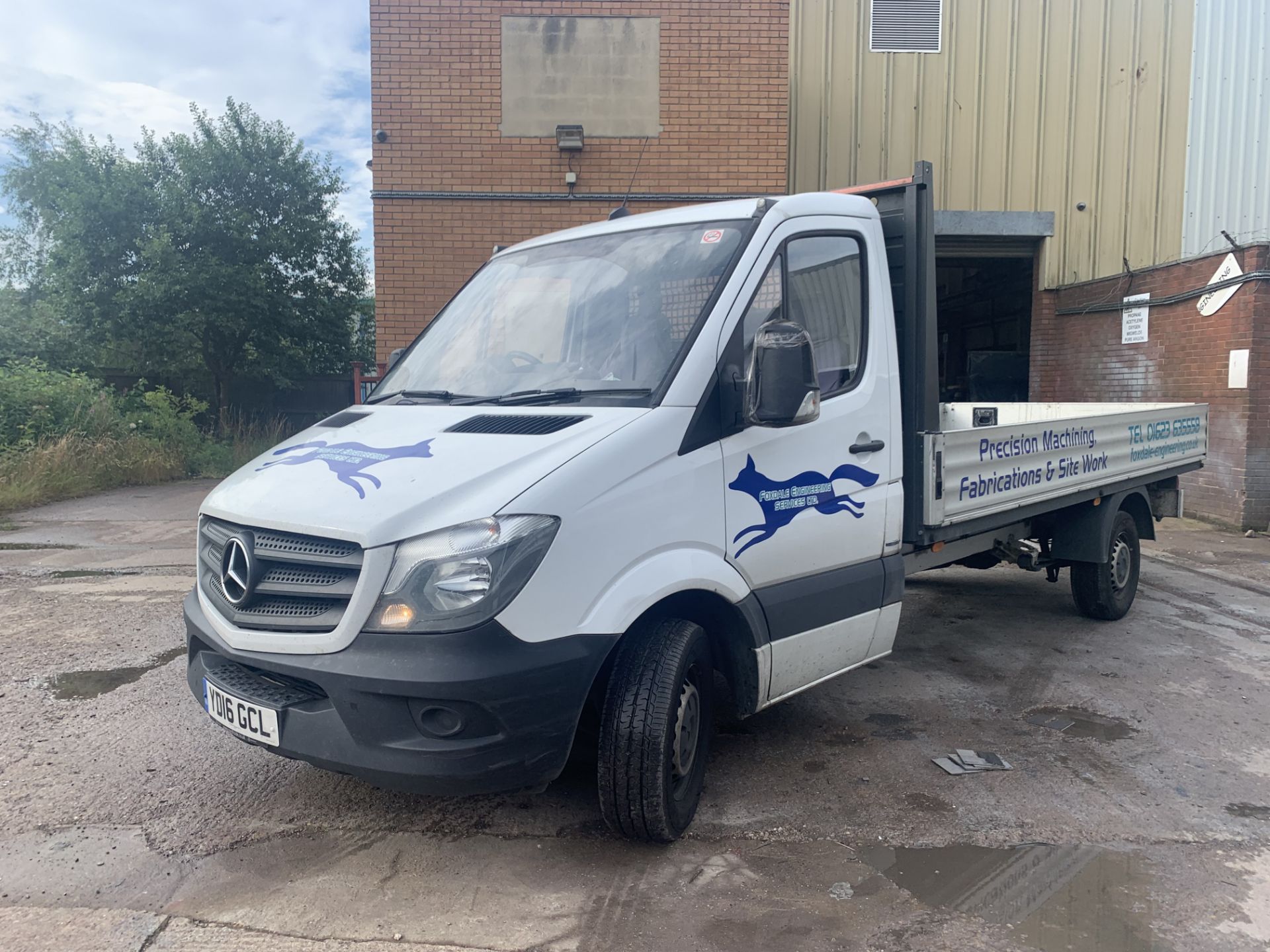 Mercedes-Benz Sprinter 314 CDI Diesel Dropside/Flatbed Lorry | YD16 GCL | 171,907 Miles - Image 2 of 12