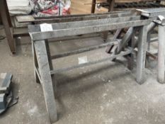 Pair of Steel Heavy Duty Trestle Stands