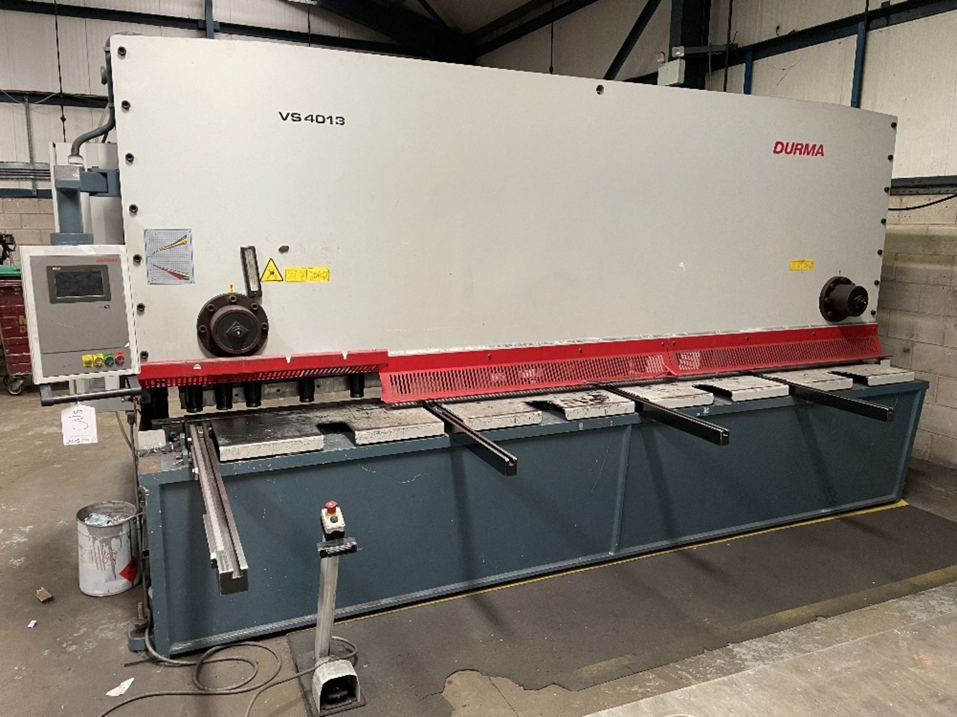 Durma VS4013 4100mm x 13mm Variable Rake Guillotine | 2018