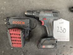 Bosch GSB 18-2-Li Cordless Comvi Drill w/ Spare Battery & Charging Station