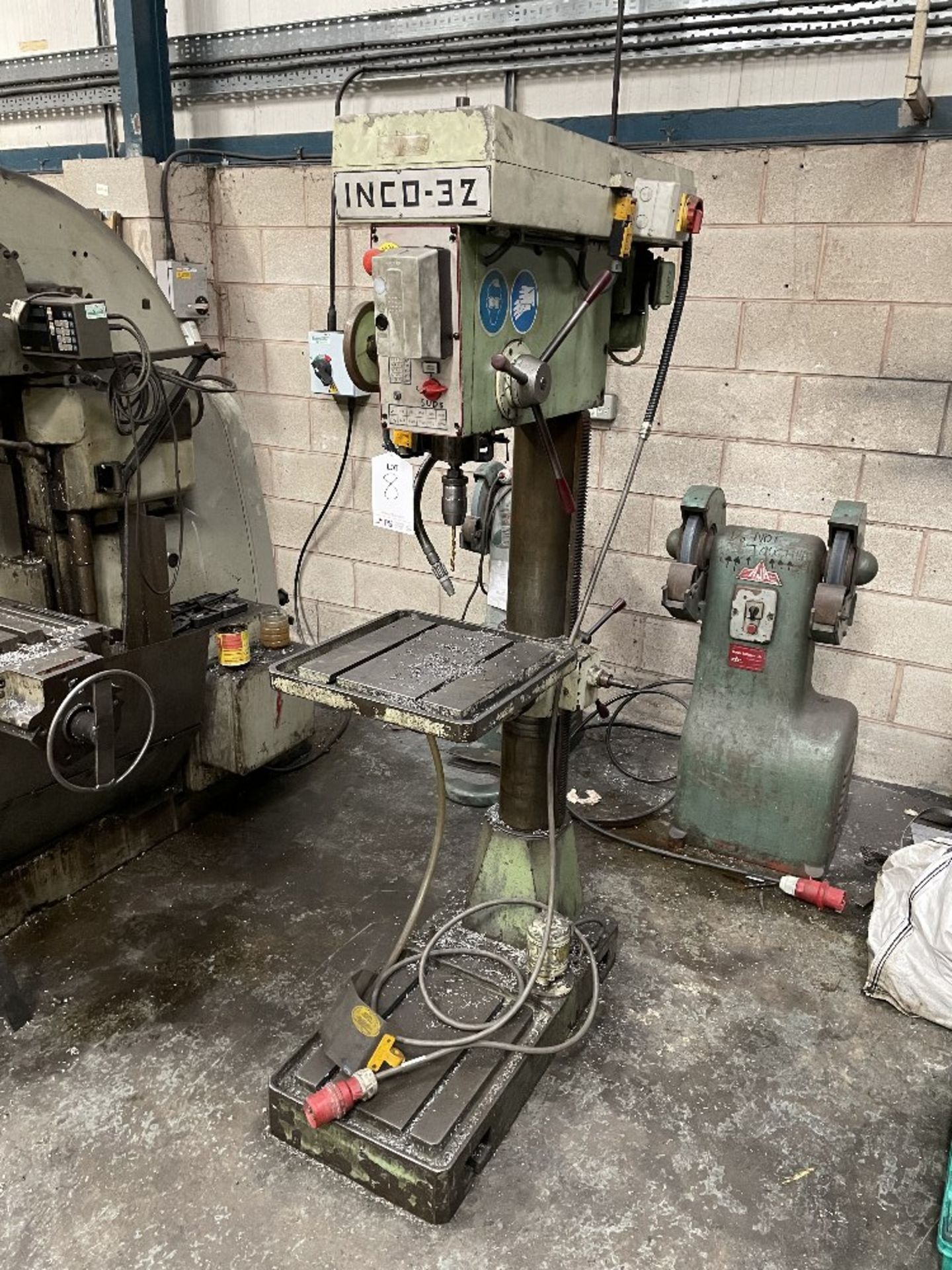 Inco 3Z Floor Standing Heavy Duty Pillar Drill