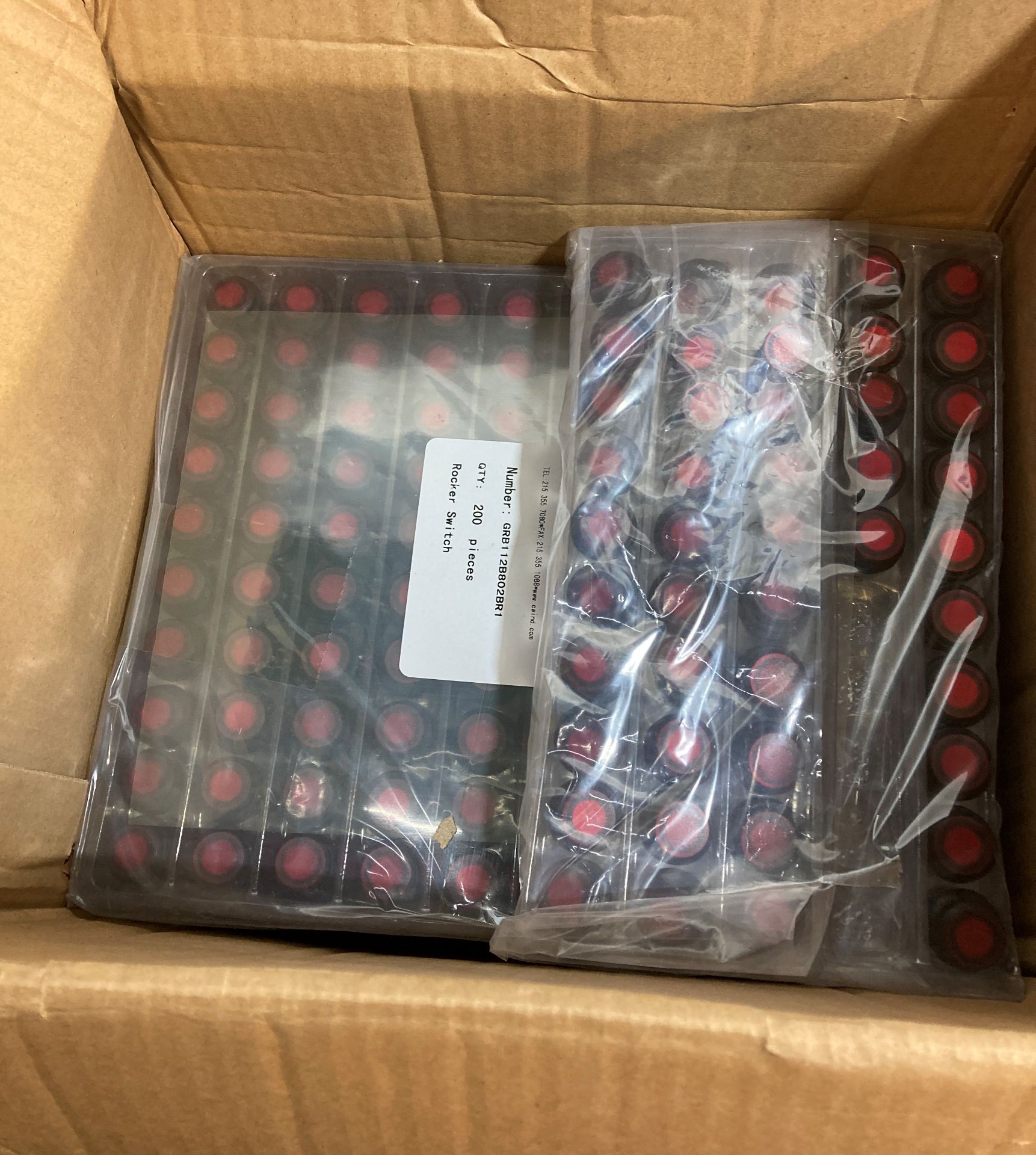 Approx 560 Digikey Rocker Snap-In Switches - Image 3 of 4