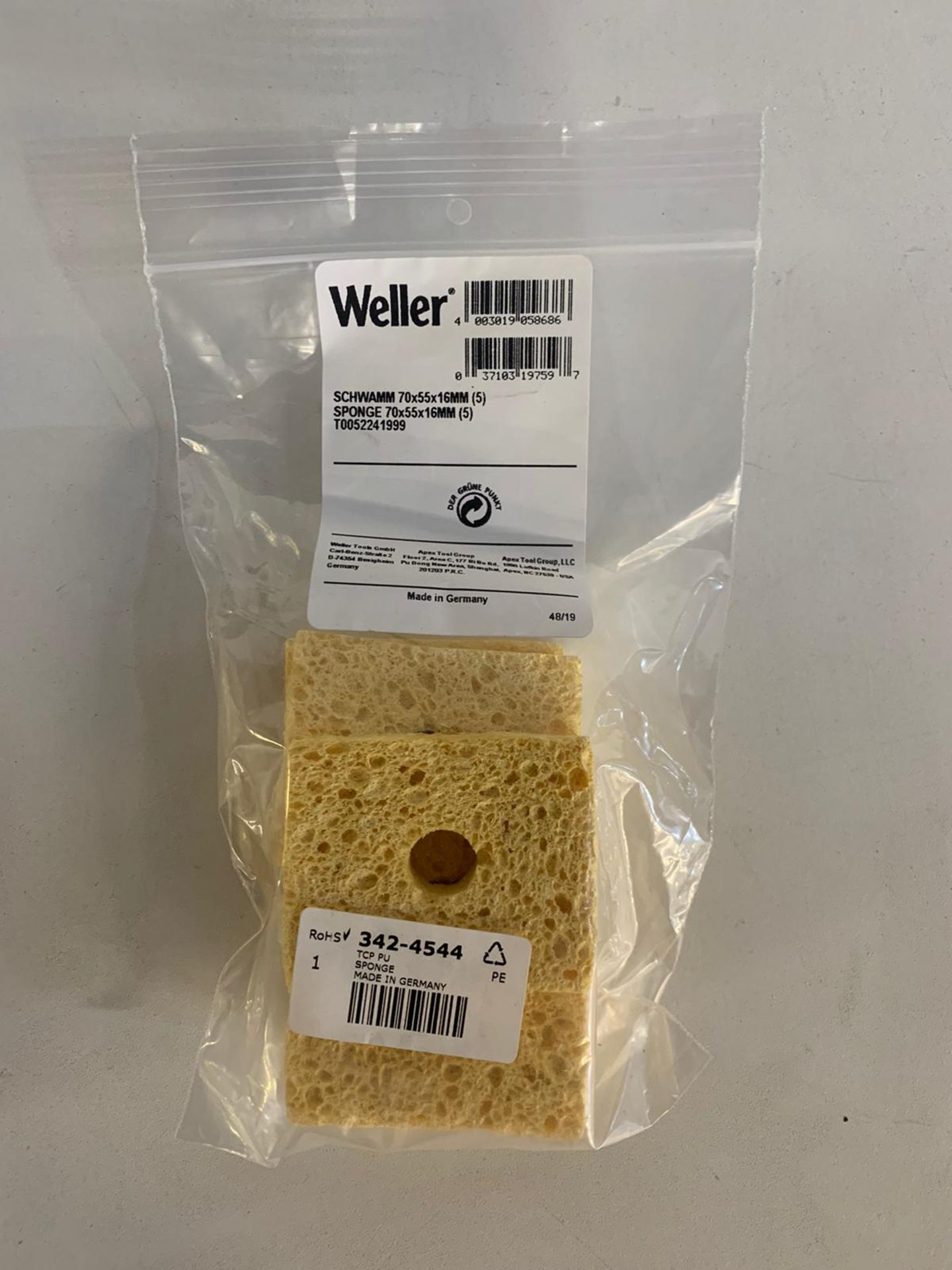 100 x Weller Sponges | T0052241999 - Image 2 of 2