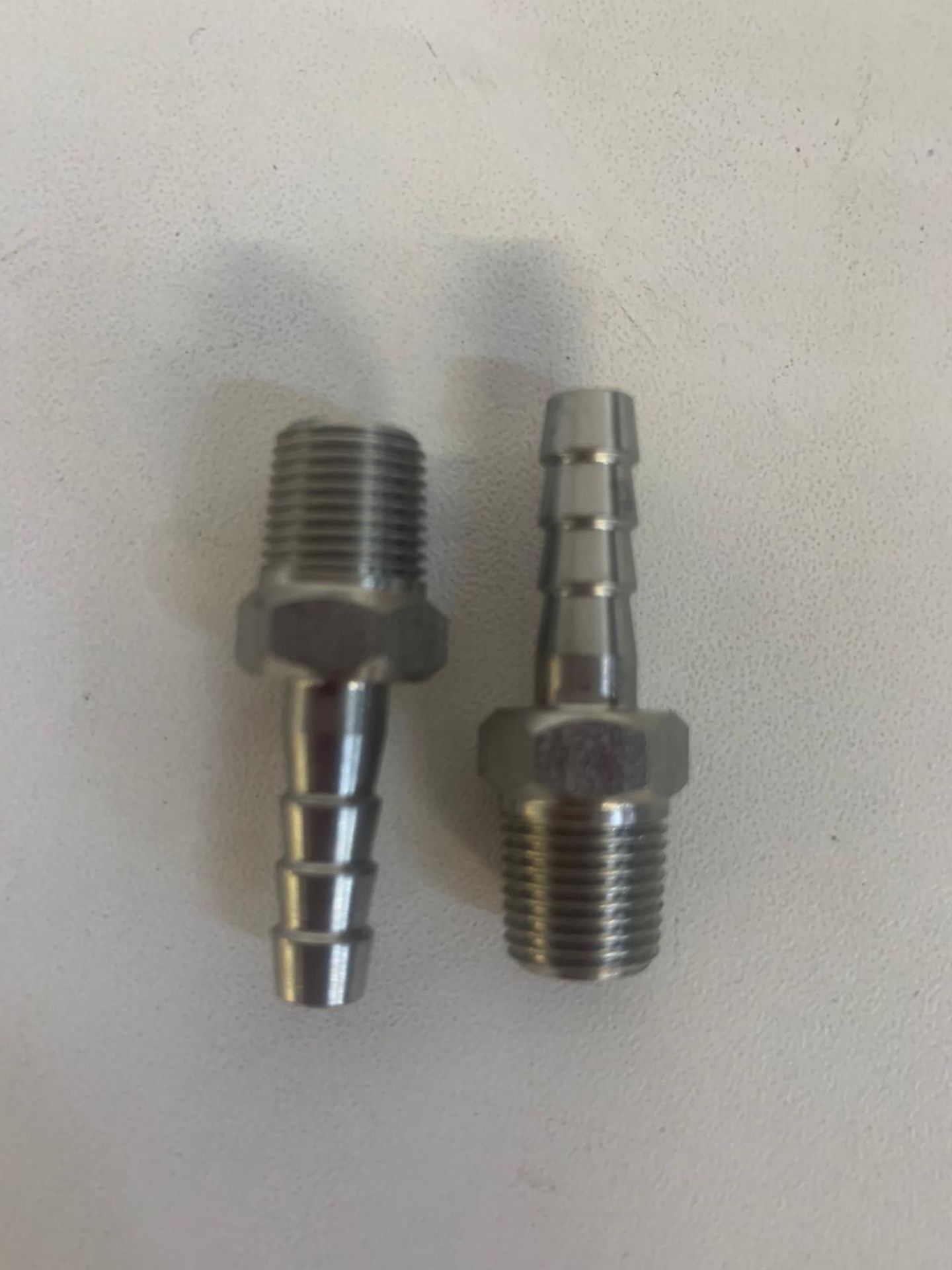 500 x Stainless Steel Tube/Adapter Connectors