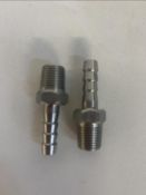 Approx 2800 x Stainless Steel Tube/Adapter Connectors