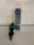 7 x Wera Pre-Settable Torque Screwdrivers