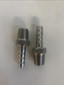 Approx 1300 x Stainless Steel Tube/Adapter Connectors