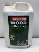 2 x Evo-Stik Wood Adhesive Resin W 5 Litre