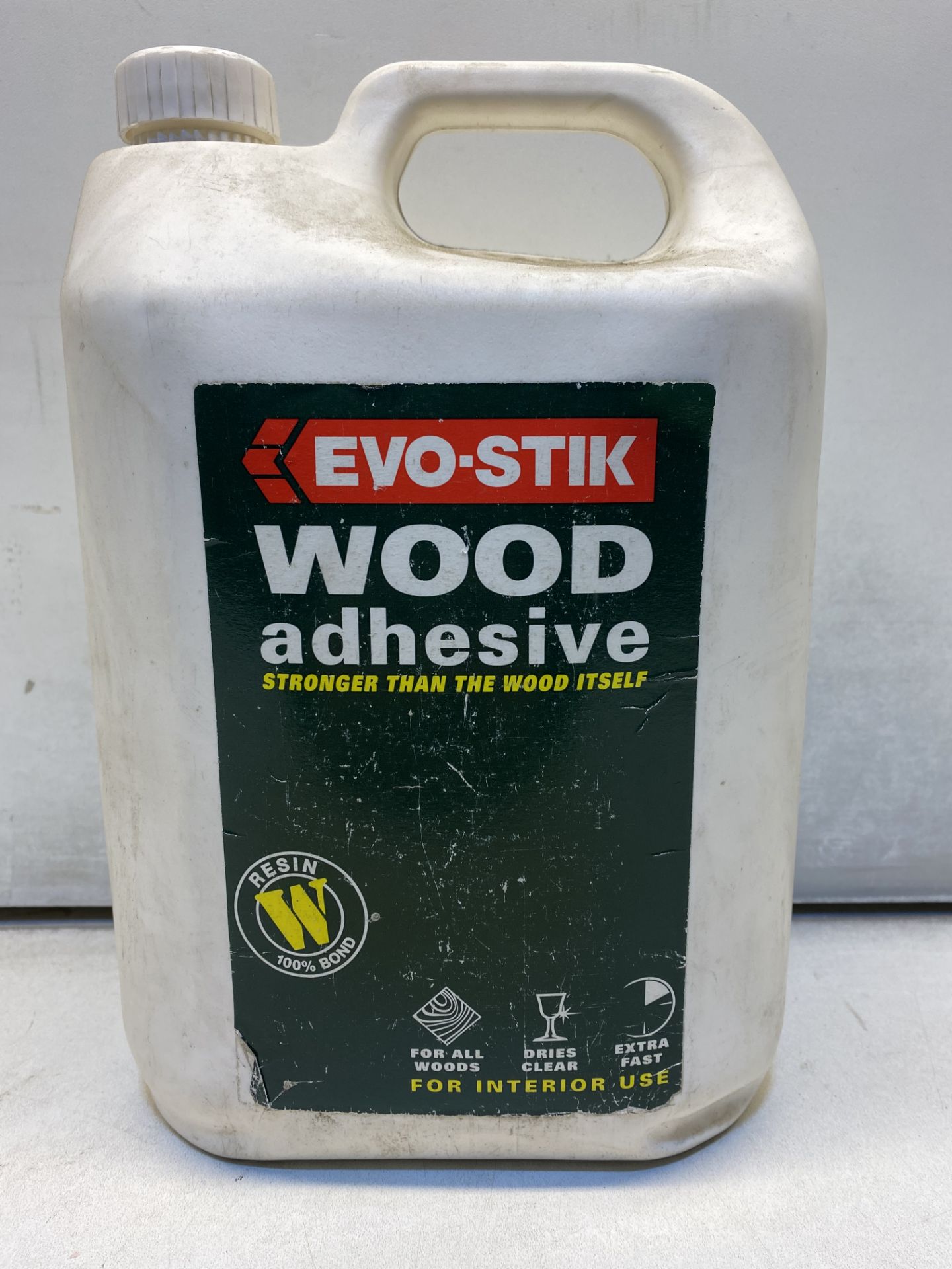 2 x Evo-Stik Wood Adhesive Resin W 5 Litre