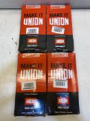 4 x Union Mortice Bathroom Lock