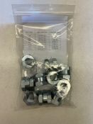 100 x Erico Caddy Electro Galvanised Nuts