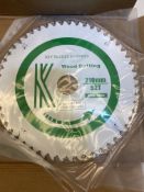 8 x Keyblades & Fixings Circular Saw Blades