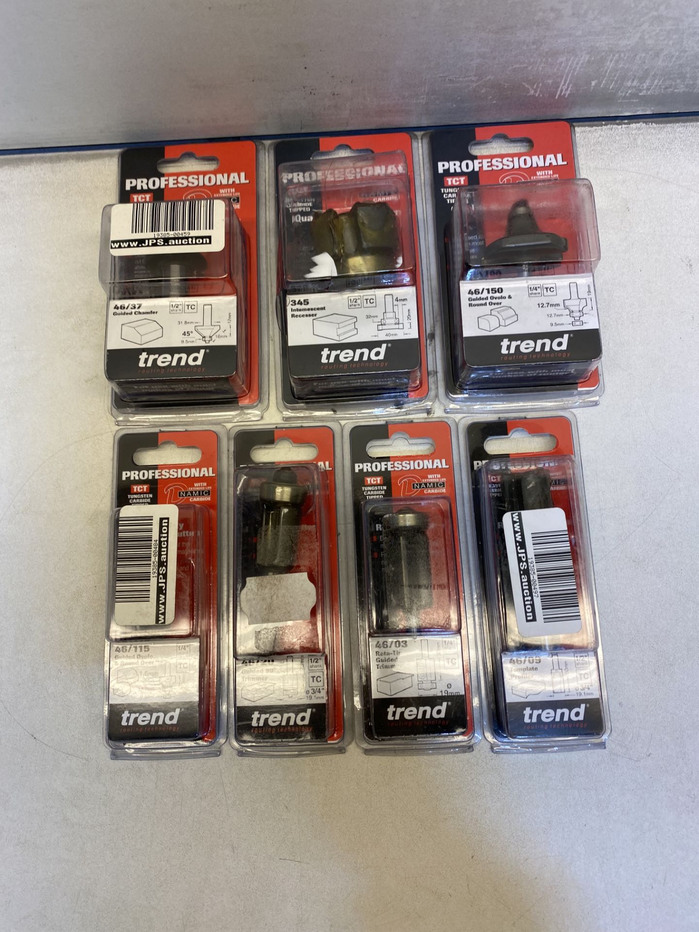 7 x Various Trend Bits & Tool Aaccessories