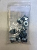 70 x Erico Caddy Electro Galvanised SN Nuts