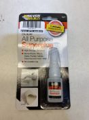 9 x Everbuild 5029347605933 Contact Adhesive | Clear