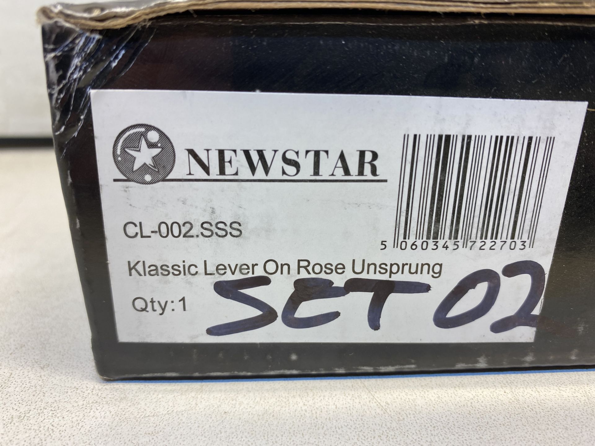 6 x Newstar CL-002 Classic Lever On Rose - Image 2 of 3