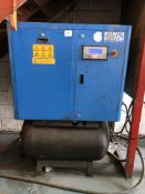 G-TEC 7.510-270 DF Fixed Speed Receiver Mounted Air Compressor with Dryer & Dual Filtration