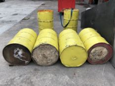 6 x 250kg Drum Test Weights