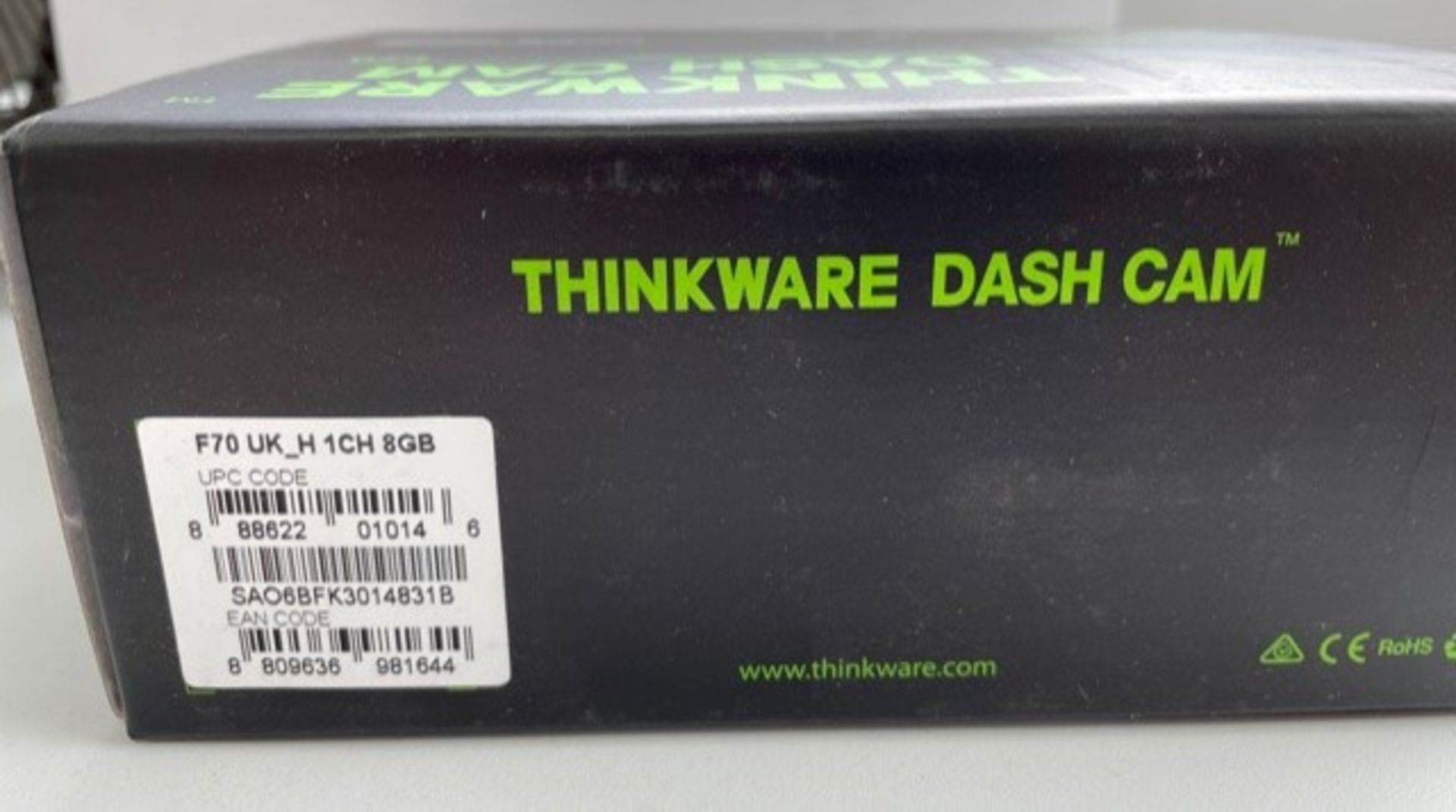 New Thinkware F70 Dash Cam w/ External GPS Receiver & Locking Box Accessories - Image 5 of 7