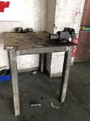 Vice & Steel Fabricated Workbench