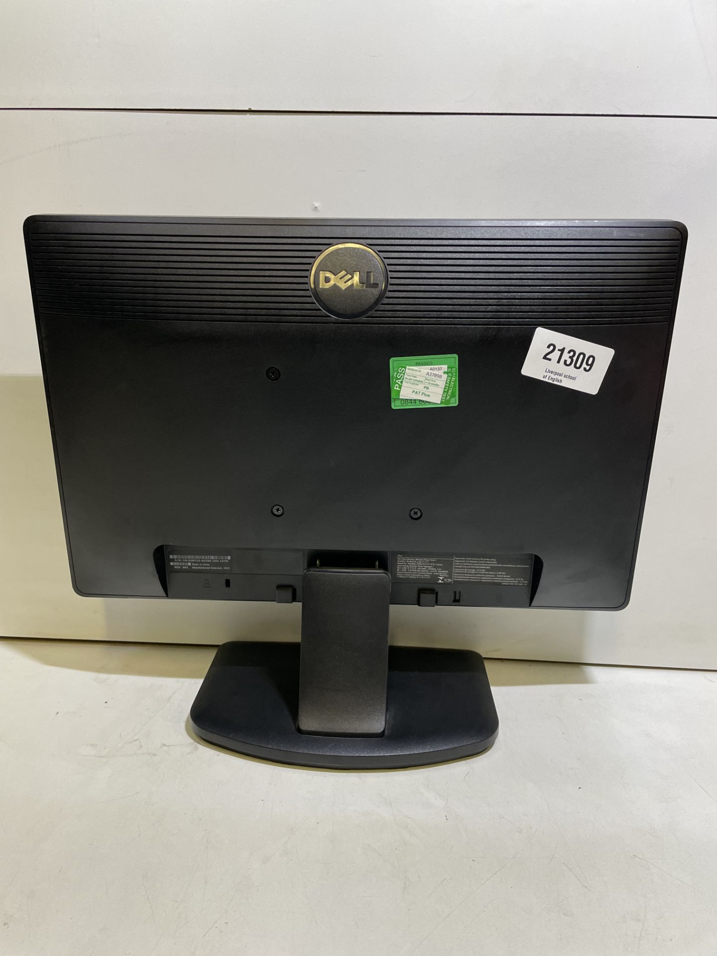 8 X Dell IN2020 20-inch Widescreen LCD TFT Monitor - Image 2 of 3