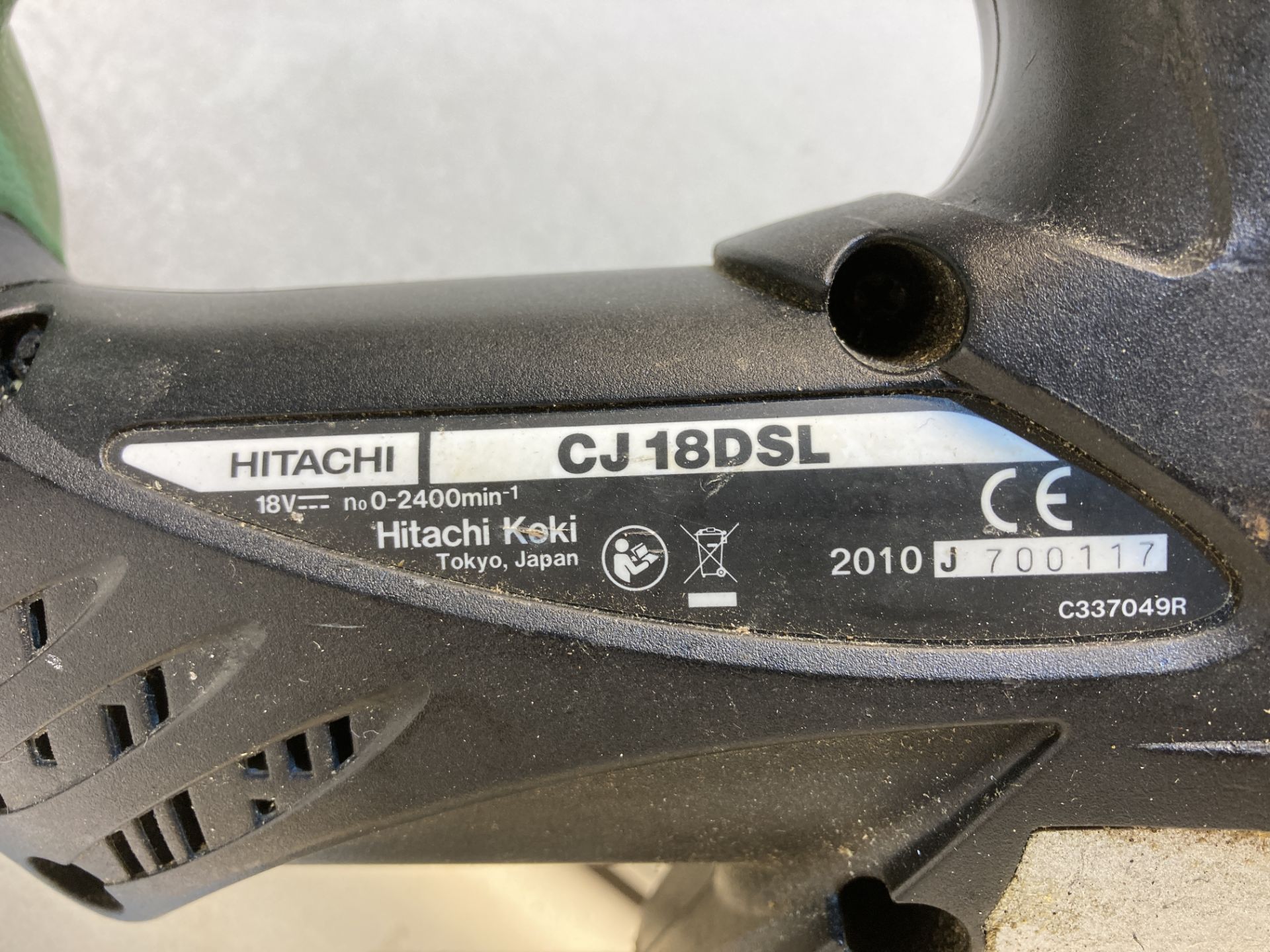 Hitachi CJ18DSC 18v Jigsaw W/ Battery - Image 4 of 6