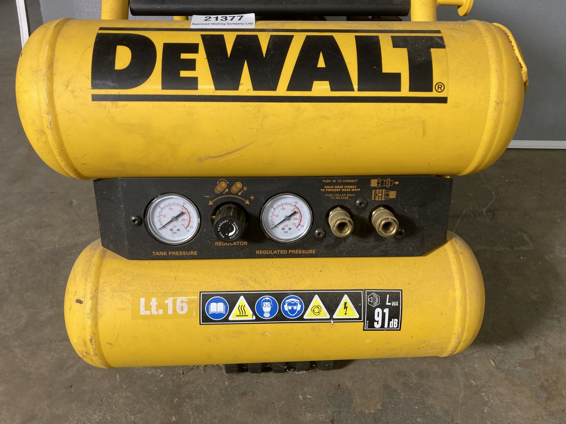 DeWalt 16 Litre Compressor | DPC16PS-CX - Image 3 of 6