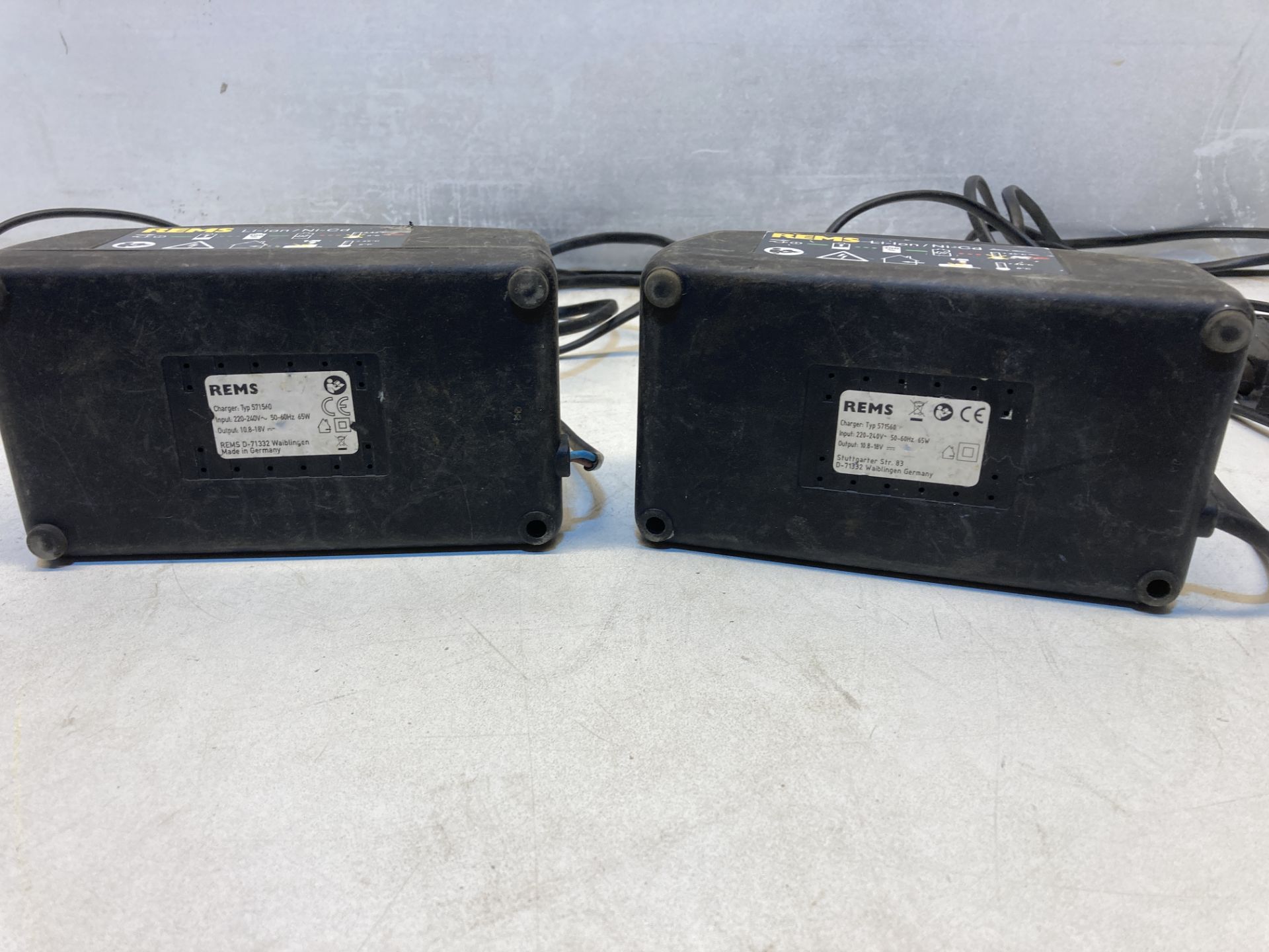 2 x REMS Li-Ion Battery Charger | Type 571560 - Image 3 of 4