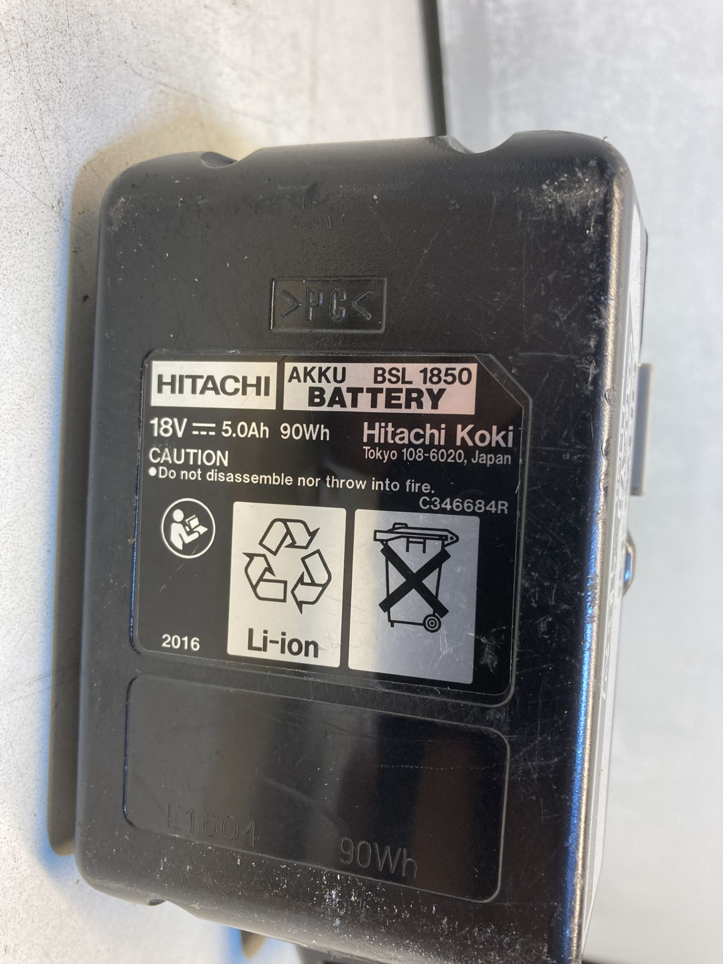 Hitachi CJ18DSC 18v Jigsaw W/ Battery - Image 6 of 6
