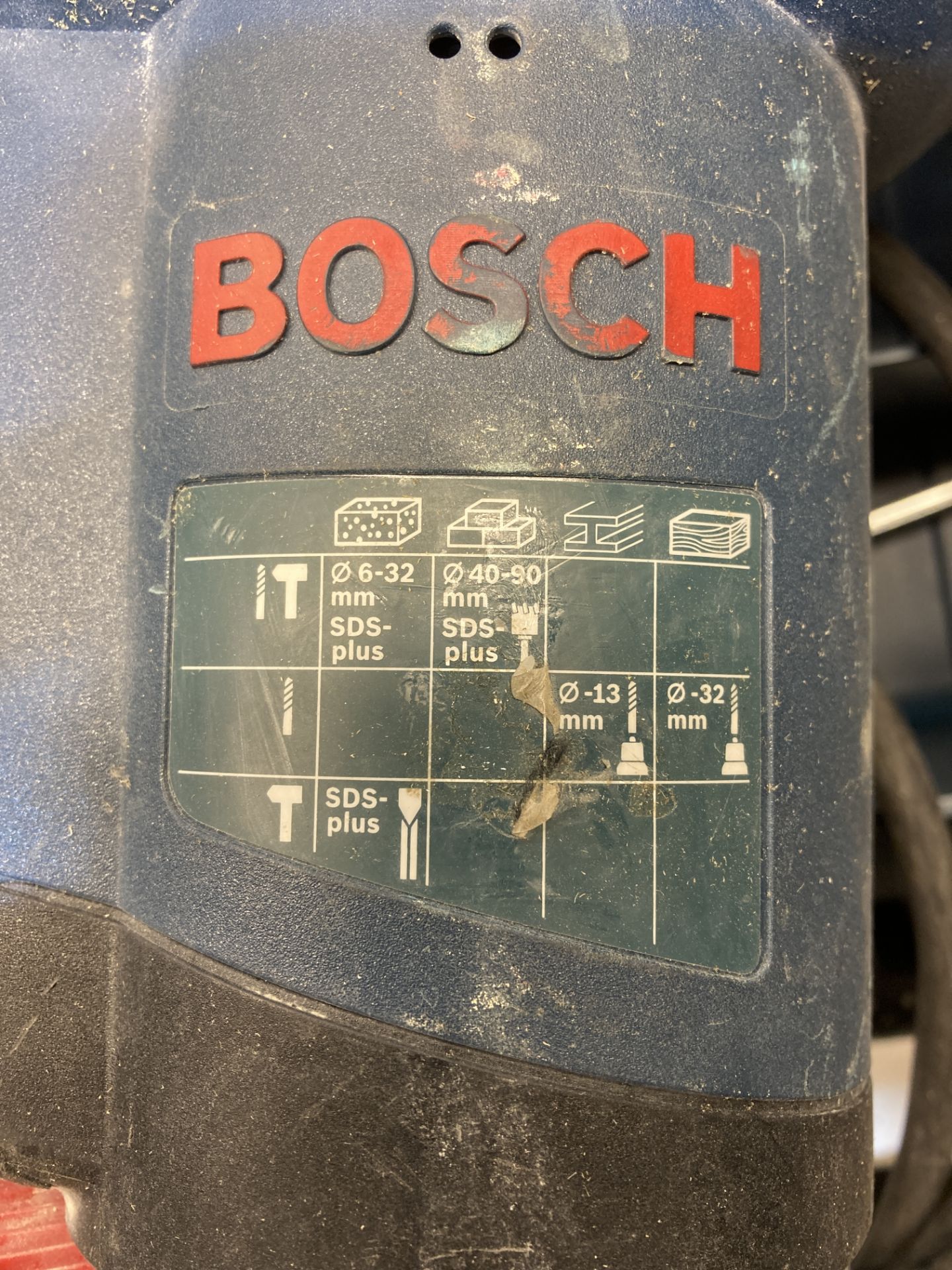 Bosch GBH 4-32 DFR Professional Rotary Hammer Drill W/ Case & Accessories| 110v - Image 3 of 5