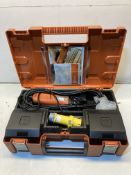 Fein FMM250 Multimaster Oscillating Multi-Tool W/ Carry Case & Various Tips | 110v